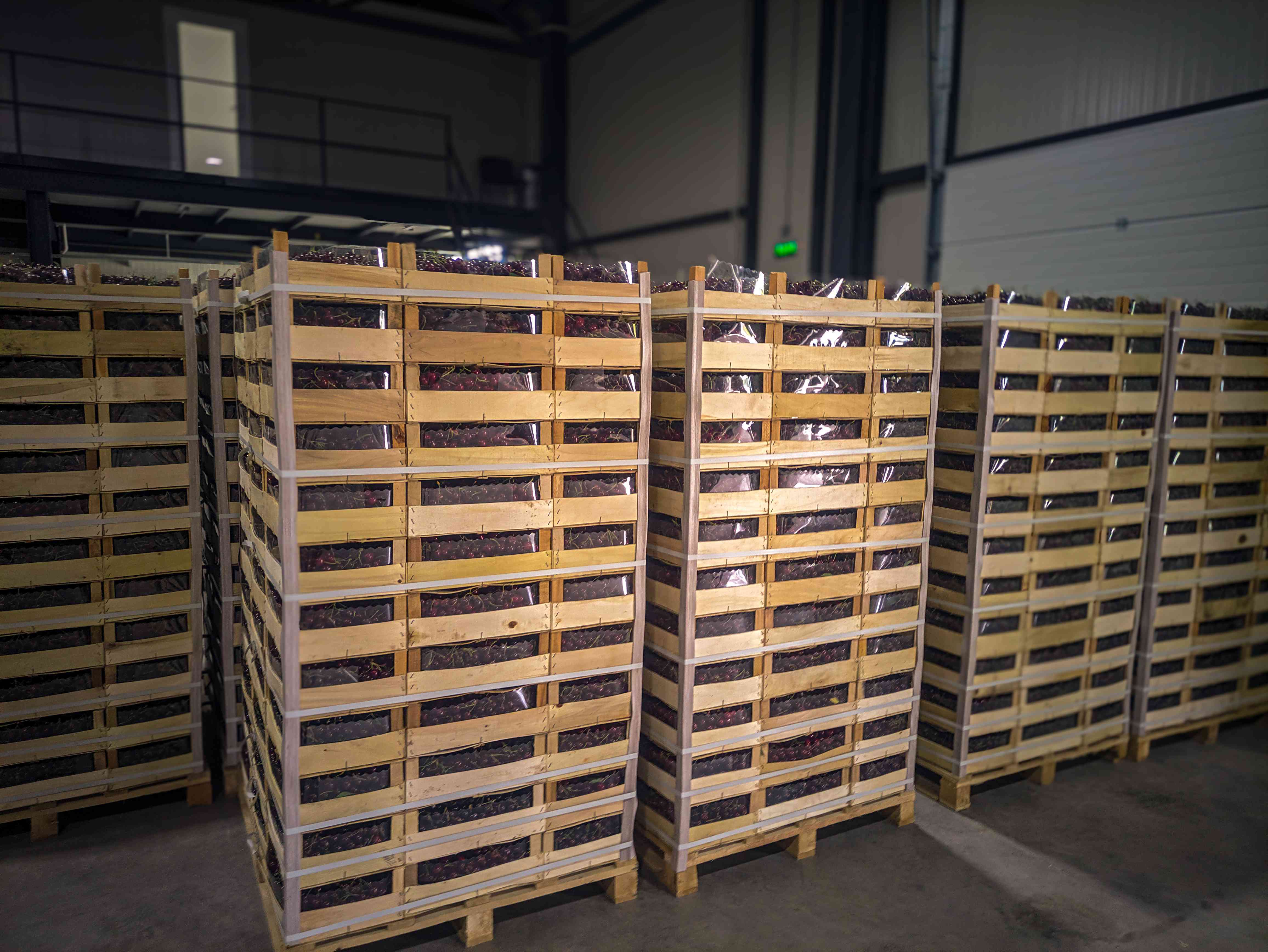 Cherry storage facility